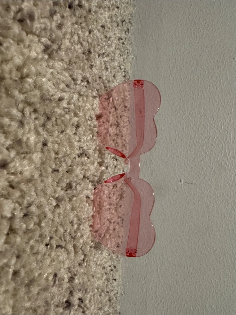 Pink Heart-Shaped Sunglasses